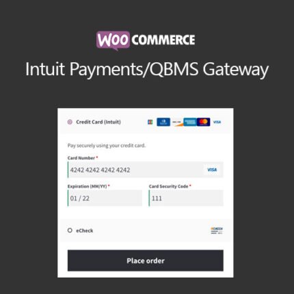 WooCommerce Intuit Payments/QBMS Gateway